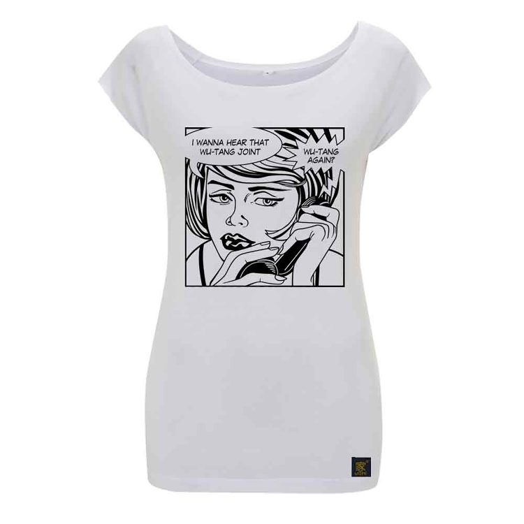 Protect Ya Neck women's bamboo T shirt by uchi clothing